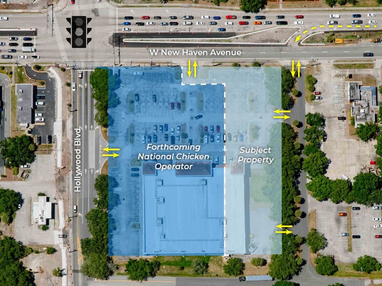 1955 W New Haven Ave, West Melbourne, FL for lease - Site Plan - Image 3 of 4