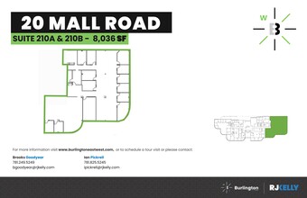 20 Burlington Mall Rd, Burlington, MA for lease Site Plan- Image 1 of 1