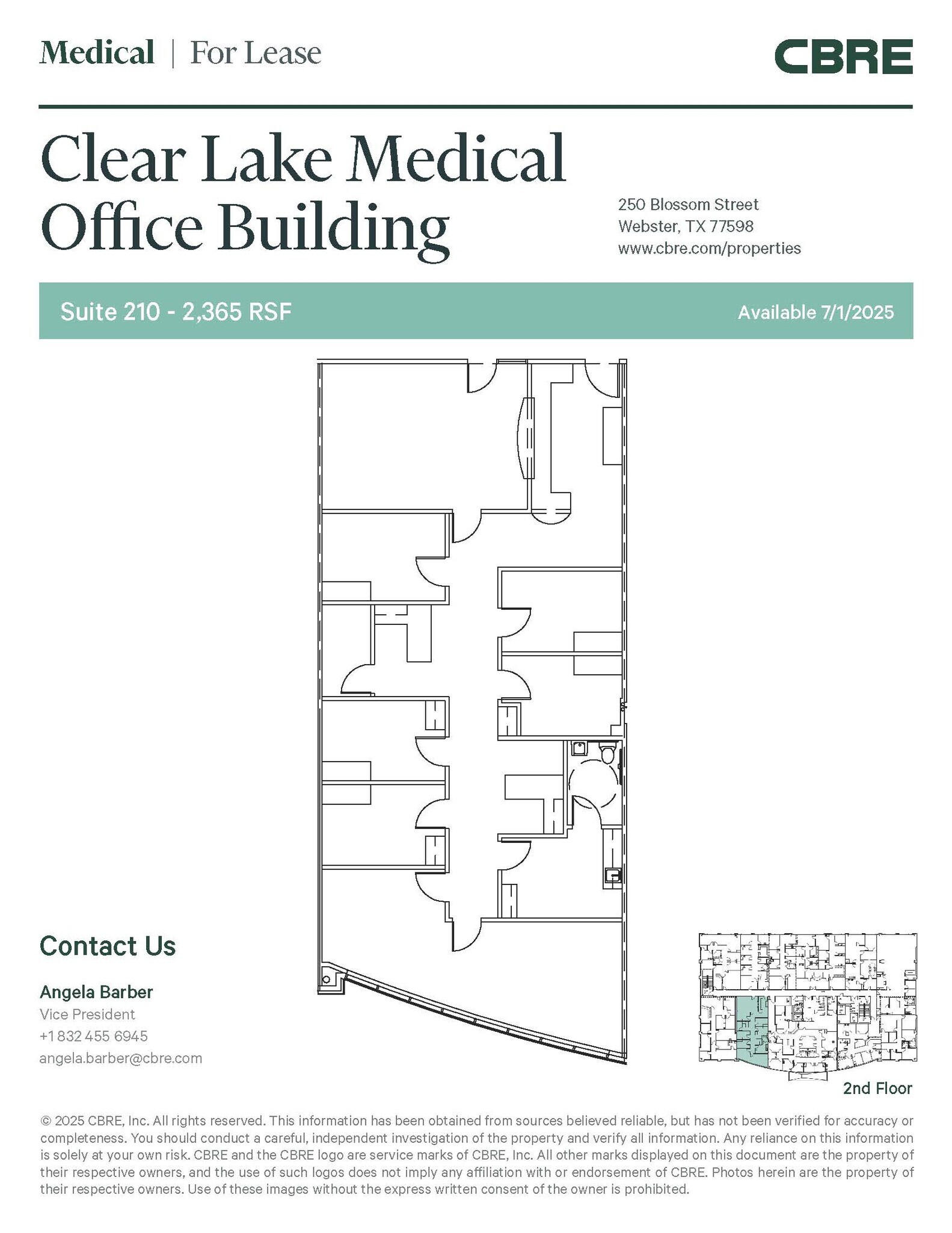 250 Blossom St, Webster, TX for lease Building Photo- Image 1 of 1