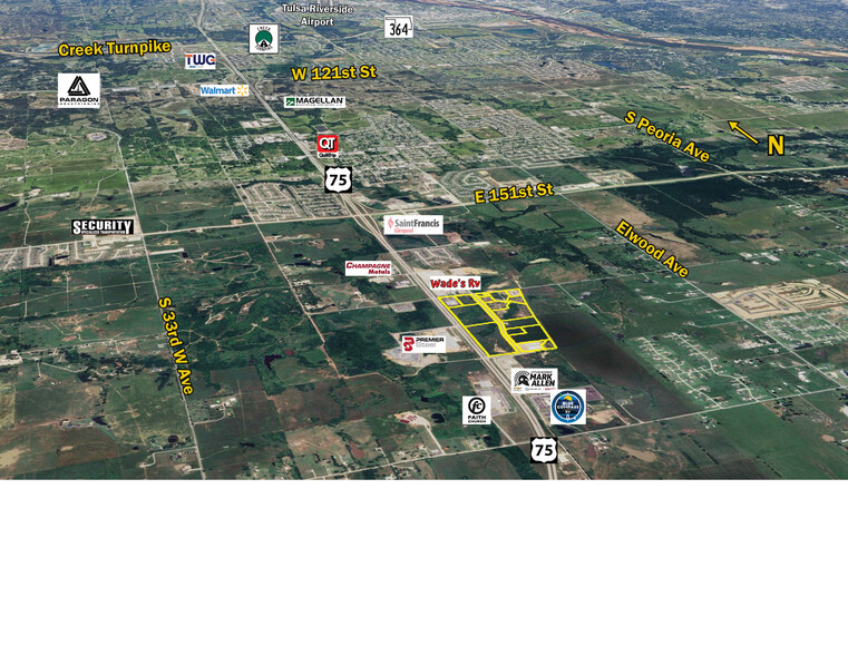 S 75 Business Park, Glenpool, OK for sale - Aerial - Image 1 of 1