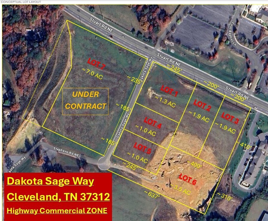 0 Dakota Sage Way, Cleveland, TN for sale Aerial- Image 1 of 5