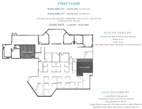 4747 Morena Blvd, San Diego, CA for sale Floor Plan- Image 1 of 3