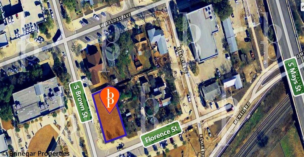 209 S Brown St, Round Rock, TX for sale - Aerial - Image 1 of 2