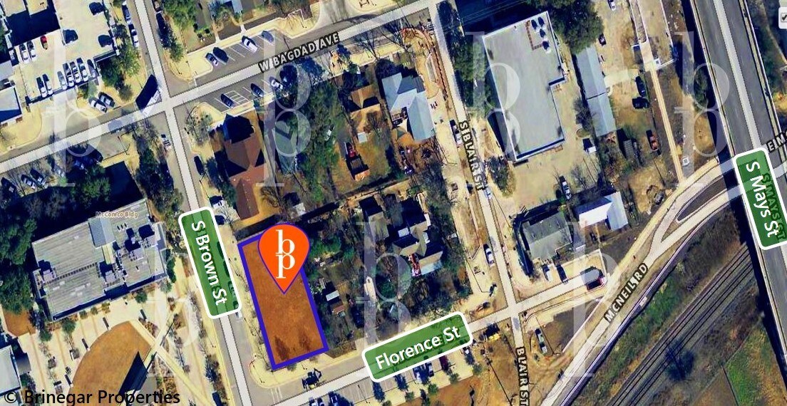 209 S Brown St, Round Rock, TX for sale Aerial- Image 1 of 3