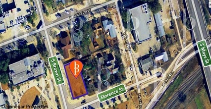 209 S Brown St, Round Rock, TX - AERIAL  map view