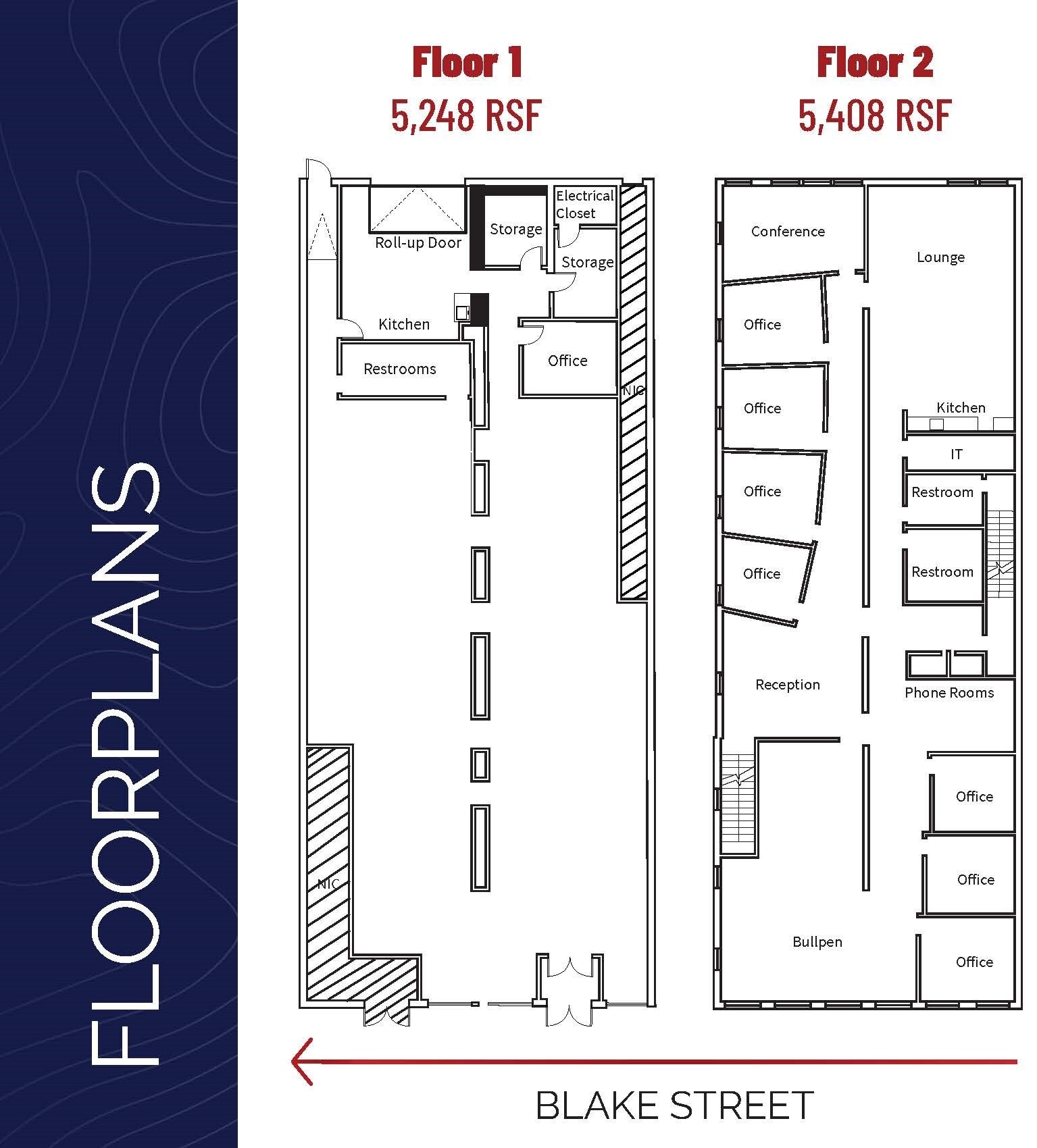 1507-1509 Blake St, Denver, CO for lease Floor Plan- Image 1 of 1
