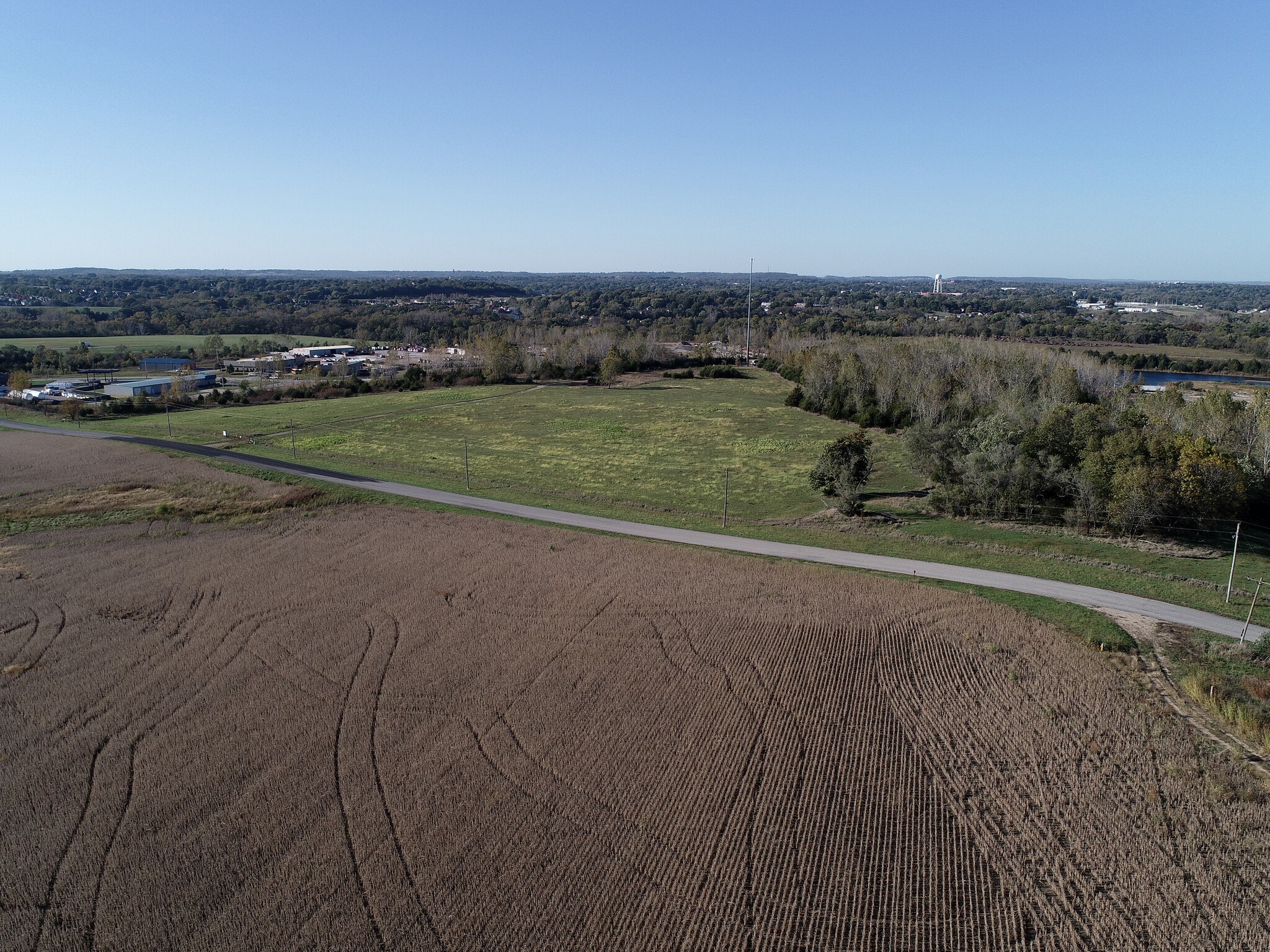 E Gilman Rd, Lansing, KS for sale Aerial- Image 1 of 3