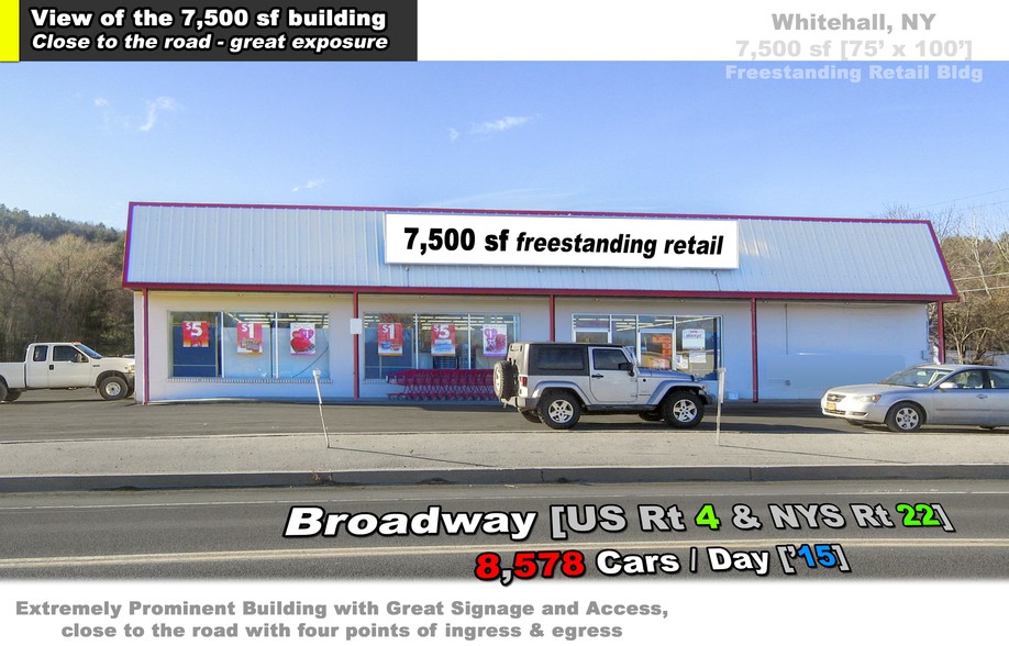 260 Broadway, Whitehall, NY for sale - Building Photo - Image 1 of 1