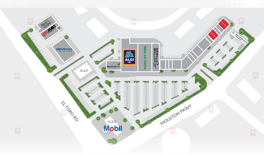 24270 El Toro Rd, Laguna Hills, CA for lease Site Plan- Image 1 of 1