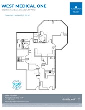 12121 Richmond Ave, Houston, TX for lease Floor Plan- Image 2 of 2