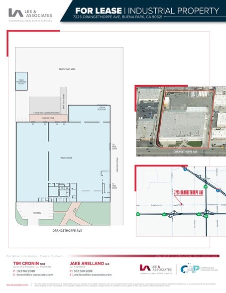 7225 Orangethorpe Ave, Buena Park, CA for lease - Site Plan - Image 3 of 3