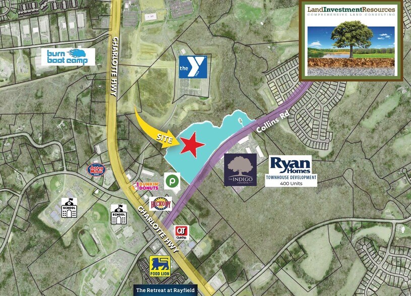 00 Collins Rd, Indian Land, SC 29707 Land for Sale