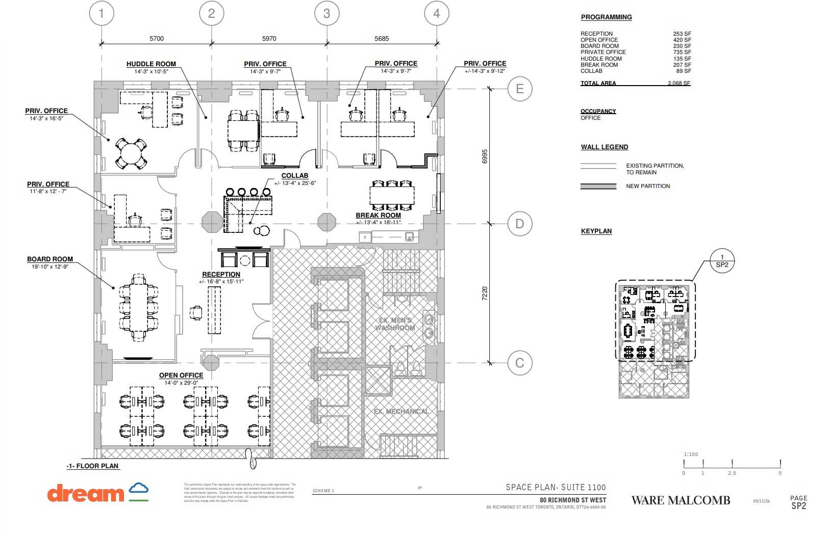 80 Richmond St W, Toronto, ON for lease Floor Plan- Image 1 of 1