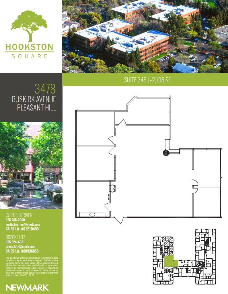 3478 Buskirk Ave, Pleasant Hill, CA for lease Floor Plan- Image 1 of 1