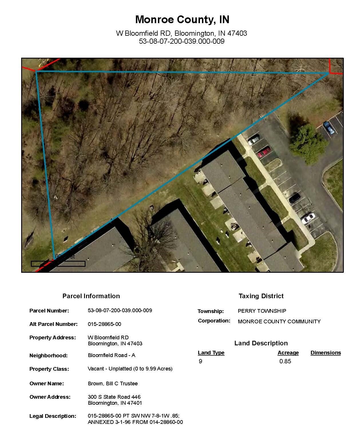 Bloomfield, Bloomington, IN for sale Primary Photo- Image 1 of 2