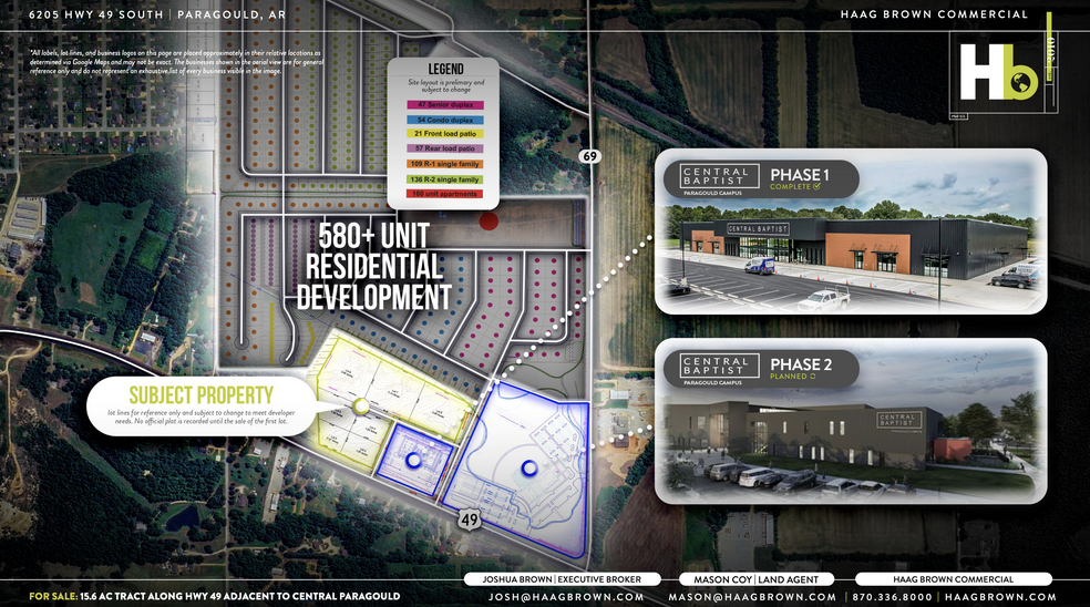 6205 Hwy 49 S, Paragould, AR for sale - Site Plan - Image 3 of 5