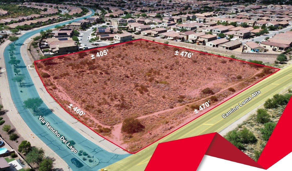 NWC Camino Loma Alta & Via Rancho Del Logo, Vail, AZ 85641 Land for