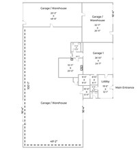 129 W McCart St, Krum, TX for lease Floor Plan- Image 1 of 2