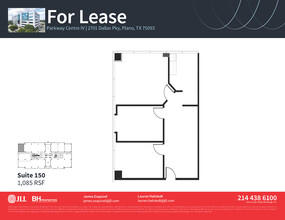 2701 Dallas Pky, Plano, TX for lease Floor Plan- Image 1 of 1