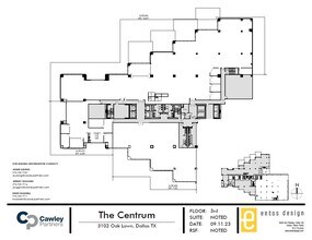 3102 Oak Lawn Ave, Dallas, TX for lease Floor Plan- Image 2 of 5