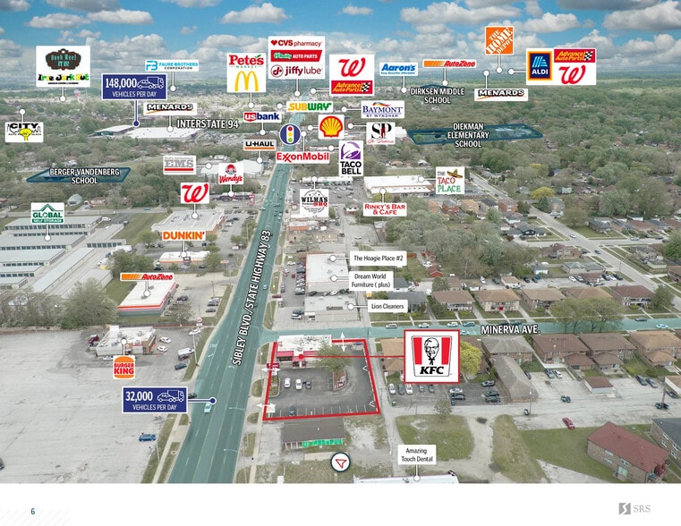 1043 E Sibley Blvd, Dolton, IL for sale - Building Photo - Image 3 of 6