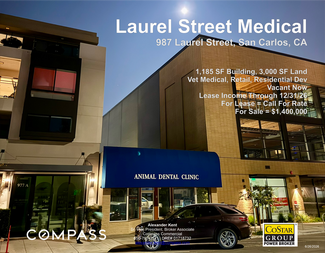 More details for 987 Laurel St, San Carlos, CA - Office/Medical for Lease