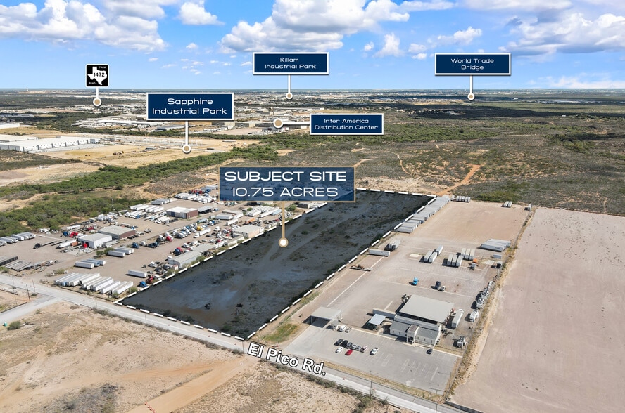 El Pico Road, Laredo, TX for sale - Aerial - Image 2 of 5
