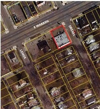 13138 E Warren Ave, Detroit, MI - AERIAL  map view