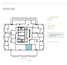 1388 Sutter St, San Francisco, CA for lease Floor Plan- Image 1 of 1