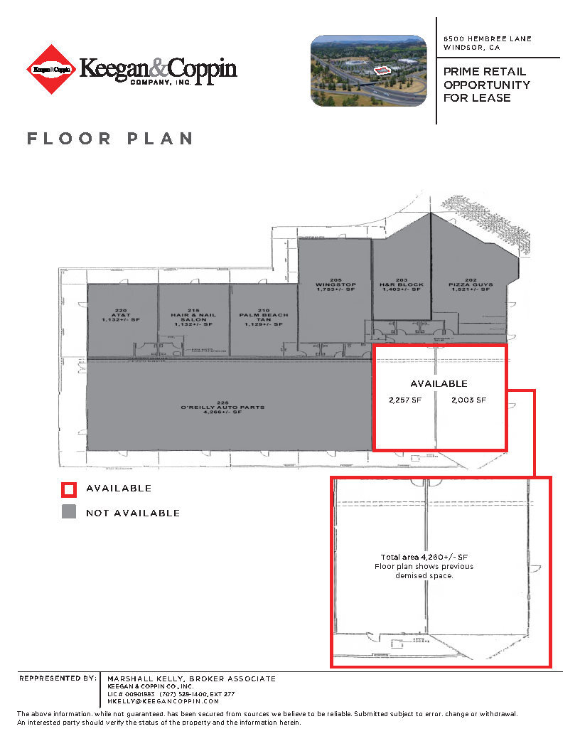 6500 Hembree Ln, Windsor, CA for lease Floor Plan- Image 1 of 1