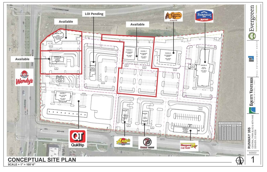 40th Ave, Denver, CO for lease - Site Plan - Image 2 of 2