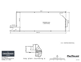 243 Crossroads Blvd, Carmel, CA for lease Floor Plan- Image 1 of 1