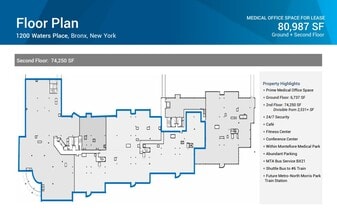 1200 Waters Pl, Bronx, NY for lease Floor Plan- Image 1 of 1