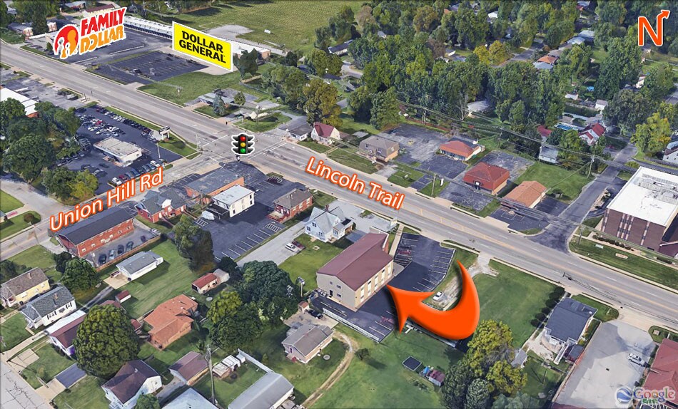 10314 Lincoln Trail, Fairview Heights, IL for lease - Aerial - Image 2 of 3