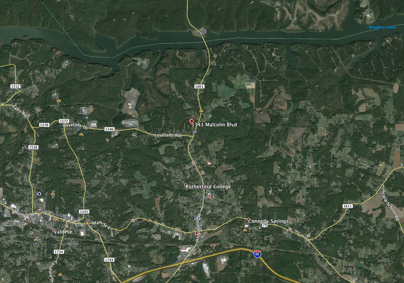 1341 Malcom Blvd, Connellys Springs, NC for sale Building Photo- Image 1 of 1