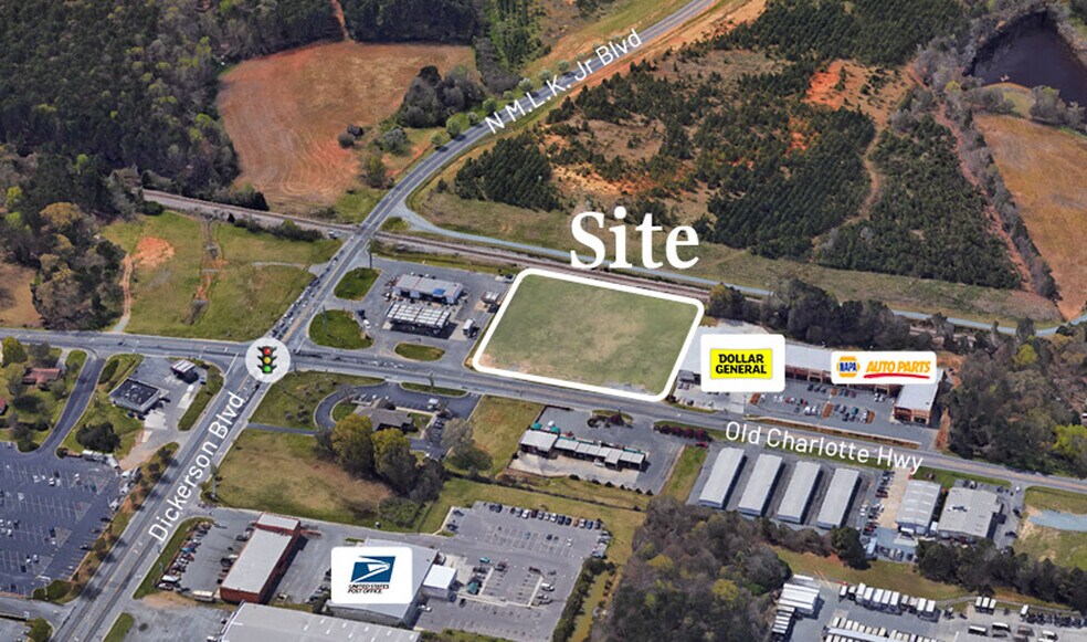 1923 Old Charlotte Hwy, Monroe, NC for lease - Building Photo - Image 1 of 3