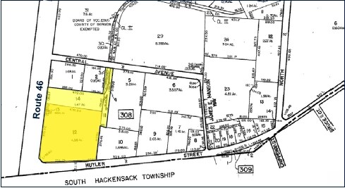 1000 Huyler St, Teterboro, NJ for sale Plat Map- Image 1 of 1