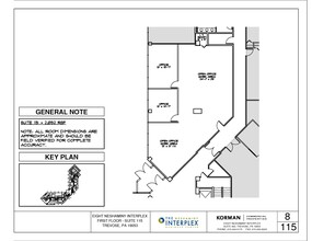 8 Neshaminy Interplex, Trevose, PA for lease Floor Plan- Image 1 of 1