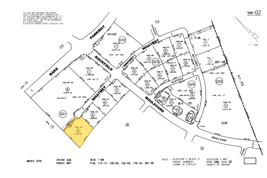 15 Whatney, Irvine, CA for lease - Plat Map - Image 2 of 19