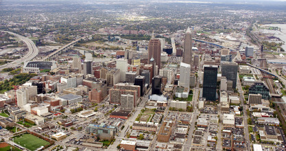 950 Main Ave, Cleveland, OH - aerial  map view