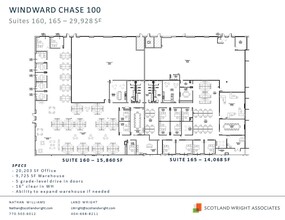 1235 Old Alpharetta Rd, Alpharetta, GA for lease Floor Plan- Image 2 of 3