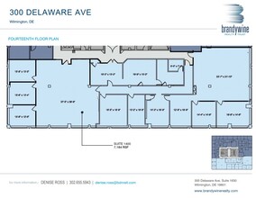 300 Delaware Ave, Wilmington, DE for lease Floor Plan- Image 1 of 1