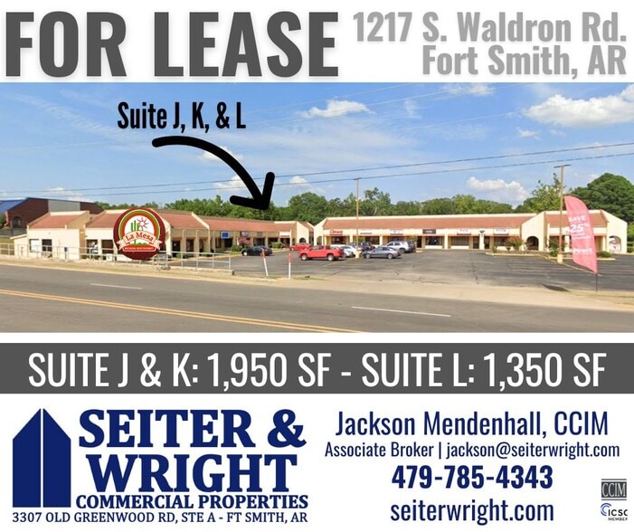 1217 S Waldron Rd, Fort Smith, AR for lease - Building Photo - Image 1 of 1