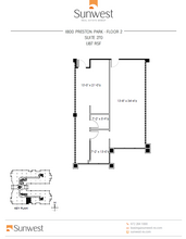 1800 Preston Park Blvd, Plano, TX for lease Floor Plan- Image 1 of 1