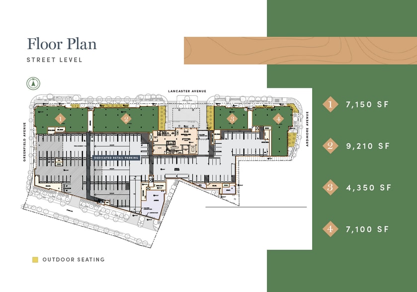 100 E Lancaster Ave, Ardmore, PA for lease - Building Photo - Image 2 of 3