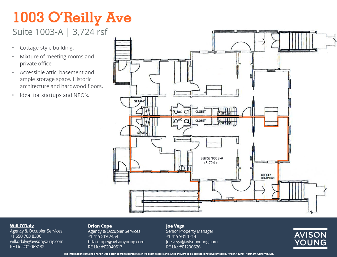 1012-1016 Torney Ave, San Francisco, CA for lease Floor Plan- Image 1 of 1