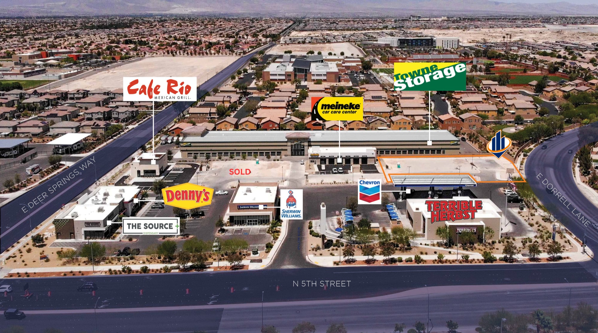 NWC Deer Springs, North Las Vegas, NV for lease Building Photo- Image 1 of 7