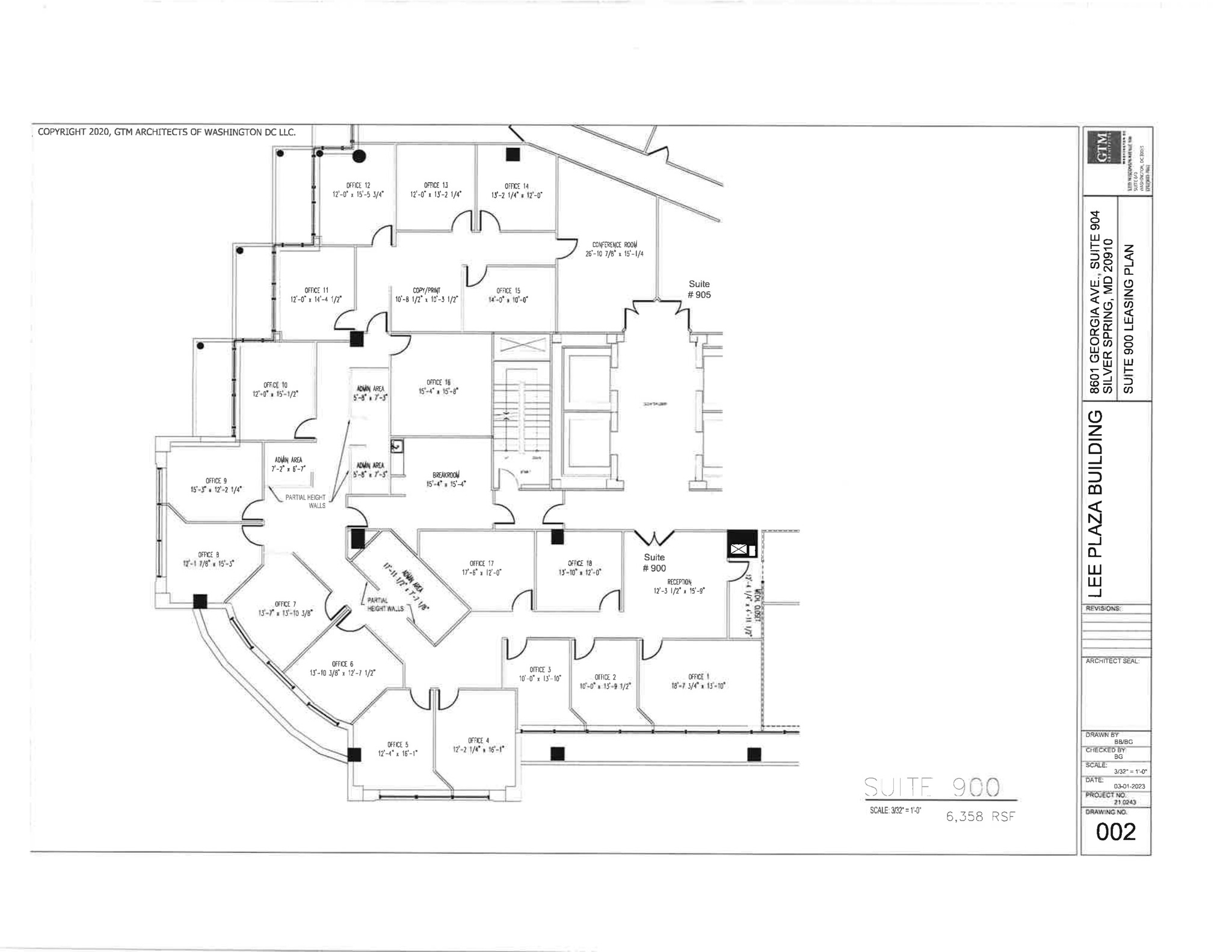 8601 Georgia Ave, Silver Spring, MD for lease Site Plan- Image 1 of 1