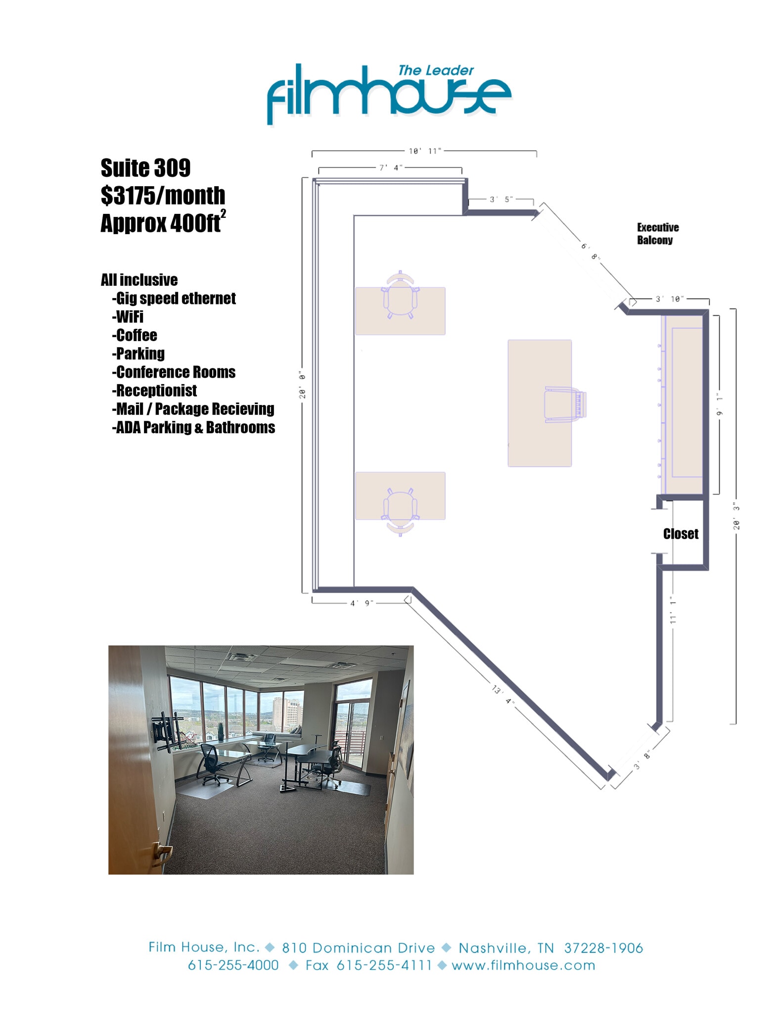 810 Dominican Dr, Nashville, TN for lease Interior Photo- Image 1 of 1