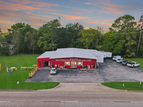 20350 & 20356 Morris Ave, Manvel, TX - aerial  map view